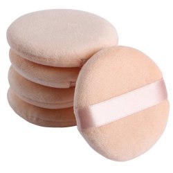 Smooth Cosmetic Foundation Powder Puff Makeup Sponge- 1 Per Pack
