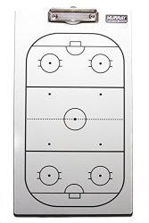 Murray Sporting Goods Dry-erase Double Sided Hockey Coaches Clipboard