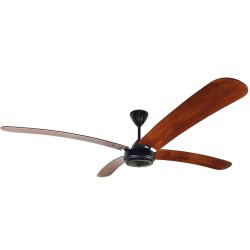 Ceiling Fan With Light High Breeze 100 3BLADE Mahogany