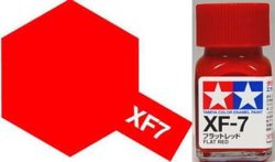 Xf-7 Flat Red Enamel