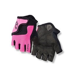 Giro Bravo JR Cycling Gloves in Bright Pink Youth Medium