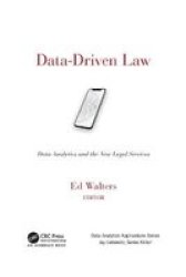 Data-driven Law - Data Analytics And The New Legal Services Paperback