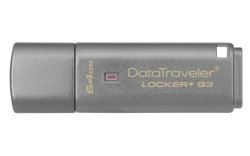 Kingston Dt Locker+ 64GB Datatraveler G3 With Ads USB Flash Drive