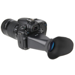 V5 2.8x 3.0 Inch 4:3 Lcd Magnifier Extender Hood Eyecup Viewfinder For Nikon J1 V1 Black
