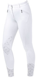 Breeches Jods Horse Riding Pants - Eros White - For Children Size 164 - 13 To 14 Years