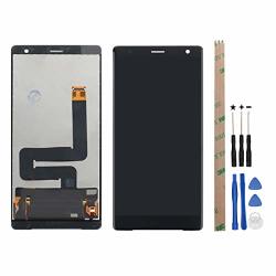 Hyyt Replacement For Sony Xperia XZ2 Compact H8314 5.0" Lcd Display Touch Screen Digitizer Assembly With A Set Of Tools Black
