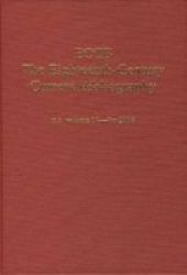 Eccb: The Eighteenth-century Current Bibliography - Volume 34: 2008 Hardcover