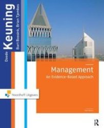 Management - An Evidence-based Approach 3RD Edition Hardcover 3 Revised Edition