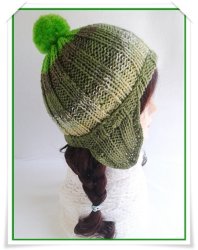 Beanie In Avo-green - Fits All Sizes