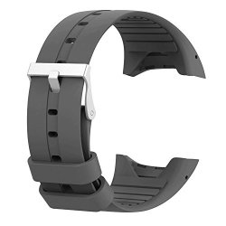 Fashion Silicone Replacement Wristband Wrist Bands Watch Band Strap Bracelet Accessories For Polar M400 M430 Gps Black