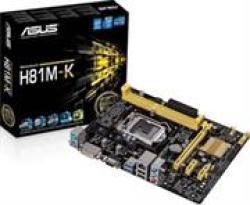 Asus H81M-K Intel Socket 1150 For 4TH Generation Intel Processors