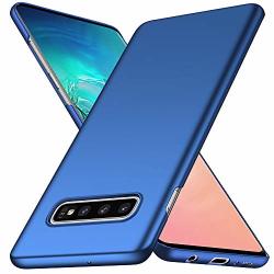 Ornarto Case For Samsung S10 S10 Thin Fit Premium Hard Plastic Matte Finish Anti-scratch Cover Cases For Samsung S10 2019 6.1' Deepsea Blue