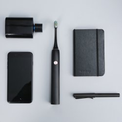 Xiaomi Black Soocare X3 Smart Wireless Electric Toothbrush Bluetooth Charge With App Control