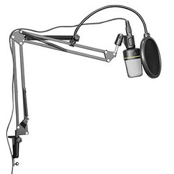 Neewer Microphone Suspension Boom Scissor Arm Stand