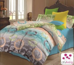 3 Piece Comforter Sets - Luxurious Range - Queen Bed Size