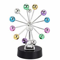 Reallygo-us Direct Planet Revolving Balance Balls Physics Science Desk Toy Electronic Perpetual Motion Desk Toy Kinetic Art Galaxy