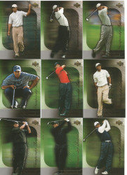 Tiger Woods - Lot Of 10 Golf Trading Cards - Upper Deck 2004