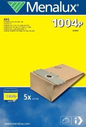 Menalux 1004 P vacuum Cleaner Bags Set Of 5 Suitable For Aeg Vampyr 500-617 Size 12 15