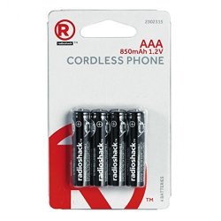 850MAH Aaa Ni-mh Cordless Phone Batteries 4 Pack