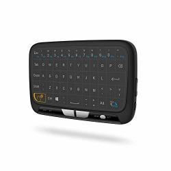 MINI Wireless Keyboard H18 2.4G Wifi MINI Touchpad Large Touch Surface Finger Gestures Keyboard Mouse Touchpad Combo For Tv Box Windows PC Htpc Iptv