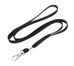Woven Lanyard With Metal Clip