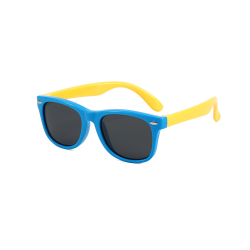 Kids' Silicone Sunglasses - Blue yellow