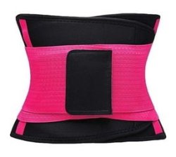 Hot Shaper Power Slimming Body Shaper & Waist Trainer Belt Pink