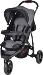 Chelino Rocky 3 Position Baby Stroller Grey black