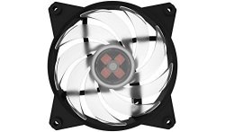 Cooler Master Masterfan Pro 120 Air Balance Rgb- 120MM Hybrid Rgb Case Fan 3 In 1 With Rgb LED Controller Computer Cases Cpu Coolers And Radiators
