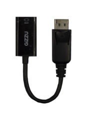 Gizzu Display Port To HDMI Active Adapter in Black