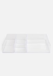 Storage Solutions Drawer Organiser - Clear