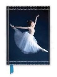 Ballet Dancer Foiled Journal Notebook Blank Book New Edition
