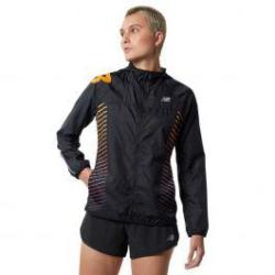 New Balance Women's Reflective Accelerate Jacket - Black Multi - Medium