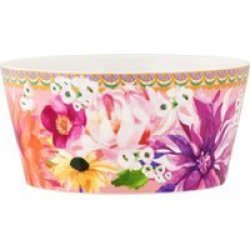 Maxwell & Williams Maxwell And Williams Dahlia Daze Candy Bowls 12CM Set Of 2 Pink