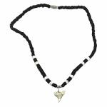 Details about   Hawaiian Jewelry Large Black Bead Shark Tooth Necklace Jewelry from Hawaii 