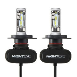 Nighteye H4 H7 H11 9005 9006 25W 4000LM LED Headlight Front Lamp Bulb