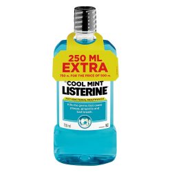 Listerine Mouthwash Cool Mint 750 Ml