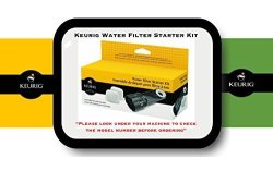 Keurig Water Filter Starter Kit For Model K60 K65 K70