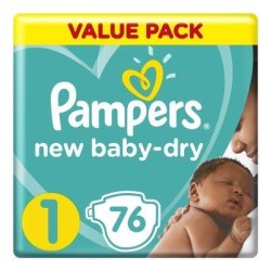 Pampers N b Disposable Diapers V p 76EA