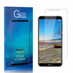 1 Pack The Grafu 99.99% Clarity Scratch Resistant Screen Protector for Huawei Y5 2017 Huawei Y5 2017 9H Hardness Tempered Glass Screen Protector 