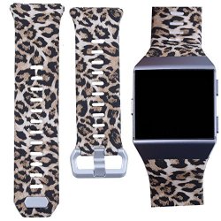fitbit leopard band
