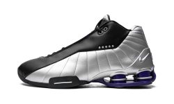 nike shox bb4 black silver lapis