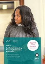 Aat Processing Bookkeeping Transactions - Study Text Paperback