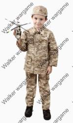 Children Kids Full Set Camo Uniform - Us Marine Digital Desert Marpat - Size 140