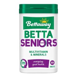 Bettaway For Seniors Multivitamin 30 Tablets