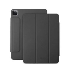 Tuff-Luv Magnetic Folio Case And Pen Charge Pouch For The Apple Ipad 12.9" 2020-2023 Models - Black