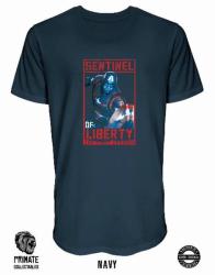 Primate Collectables Marvel Captain America Sentinel T-Shirt XL