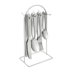 Mainstay 24 PC S S Hanging Cutlery