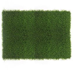 Fasmov Artificial Grass Doormat Multi Purpose Arificial Grass Door Mat 18" X 23.5