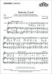Nativity Carol Sheet Music Unison Vocal Score
